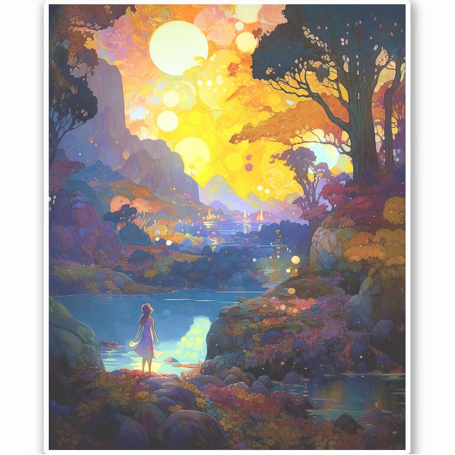 Sticker L'Imaginaire surréaliste (Devant)