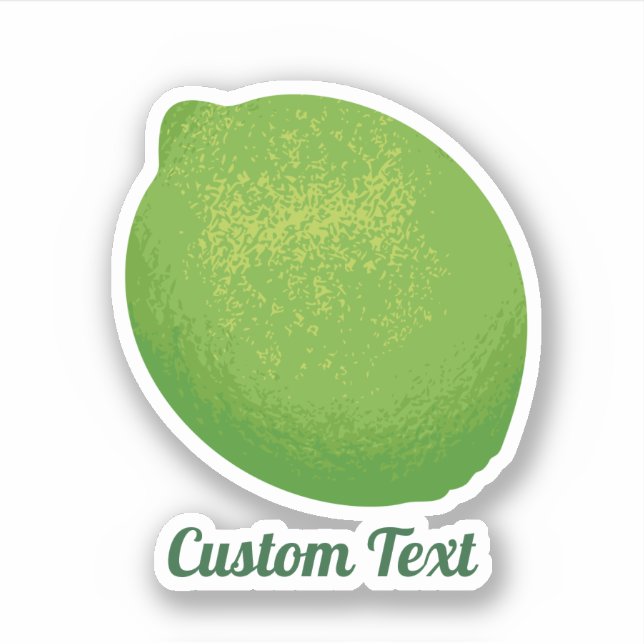 Sticker Lime (Devant)