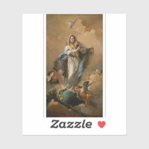 Sticker L'Immaculée Conception par Giovanni Tiepolo