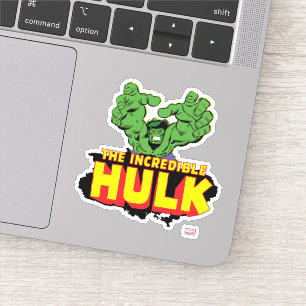 Sticker L'incroyable logo Hulk