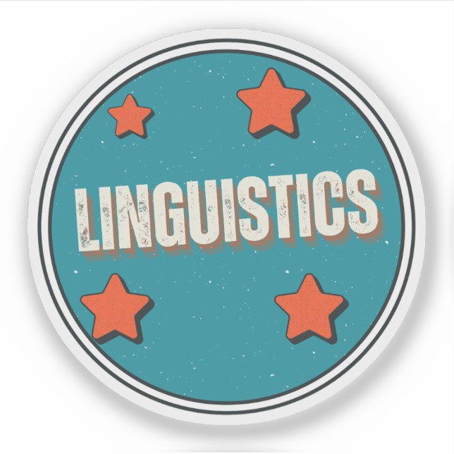 Sticker Linguistique (Devant)