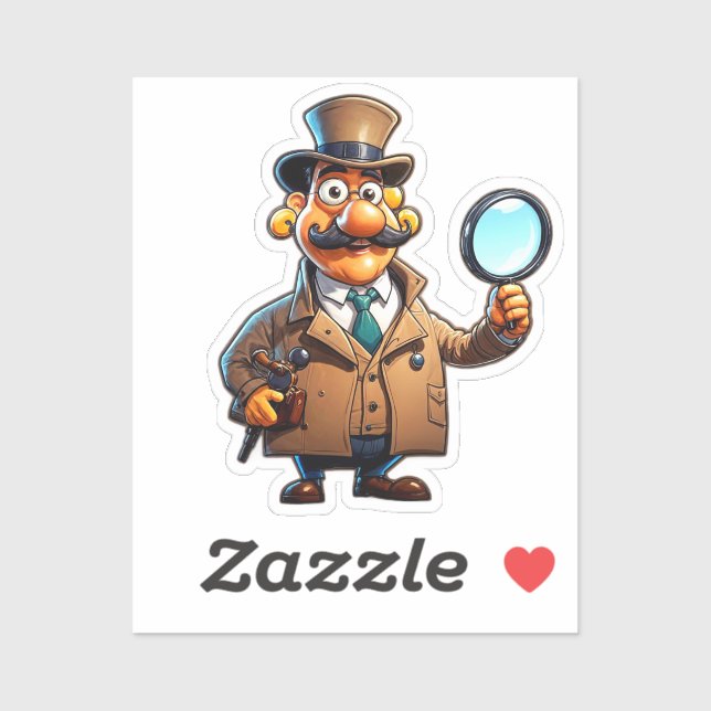 Sticker L'Inspecteur (Feuille)