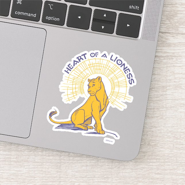 Sticker Lion King | Nala "Coeur d'une lionne" (Détail)