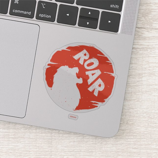 Sticker Lion King | Simba "Roar" Silhouette (Détail)