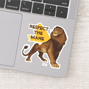 Sticker Lion King   Simba Sur Les Terres De La Fierté
