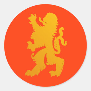 Sticker Lion puissant