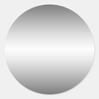 Sticker lisse en tôle métallique