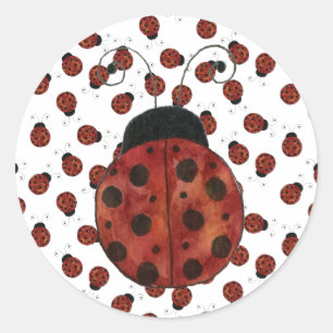 Sticker Little Ladybug