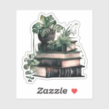 Livre académique vert et plante