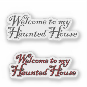 Sticker Livre de Découpage Maison Hantée Halloween