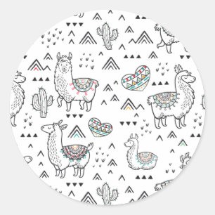 Sticker Llama Mama