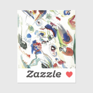 Sticker L'oeuvre Abstraite de Kandinsky