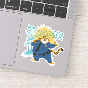 Sticker L'officier Clawhauser - Allons Boogie