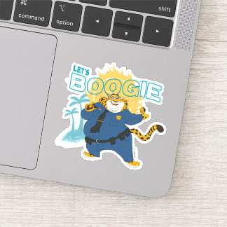 Sticker L'officier Clawhauser - Allons Boogie