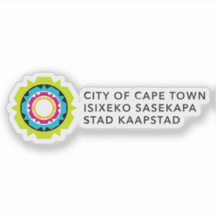 Sticker Logo de la ville du Cap, République d'Afrique du S