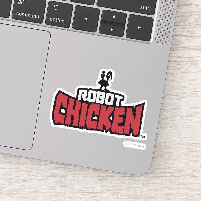 Sticker Logo de Robot Chicken (Détail)