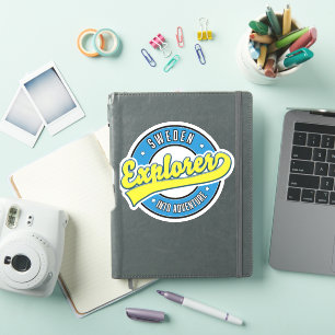 Sticker logo de Sweden Explorer into Adventure.