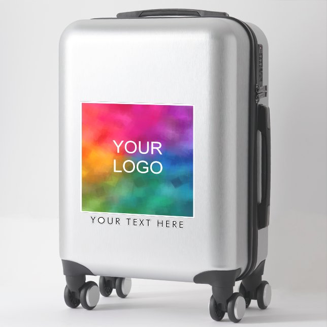 Sticker Logo d'entreprise moderne et tendance sur mesure (Sur valise)