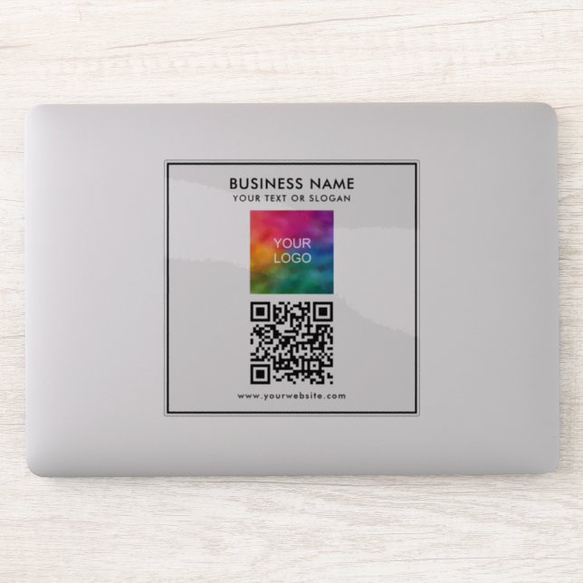 Sticker Logo d'entreprise personnalisé Ajouter un modèle d (Ordinateur)