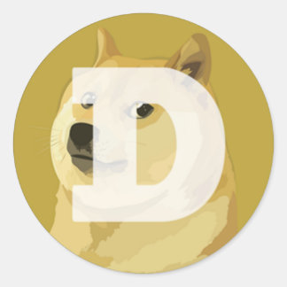 Sticker Logo Dogecoin