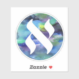 Sticker Logo du projet de langue juive