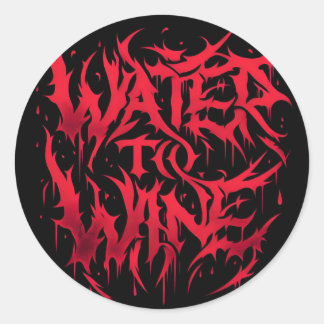 Sticker Logo Eau Au Vin