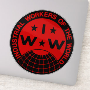 Sticker Logo IWW - Wobblies