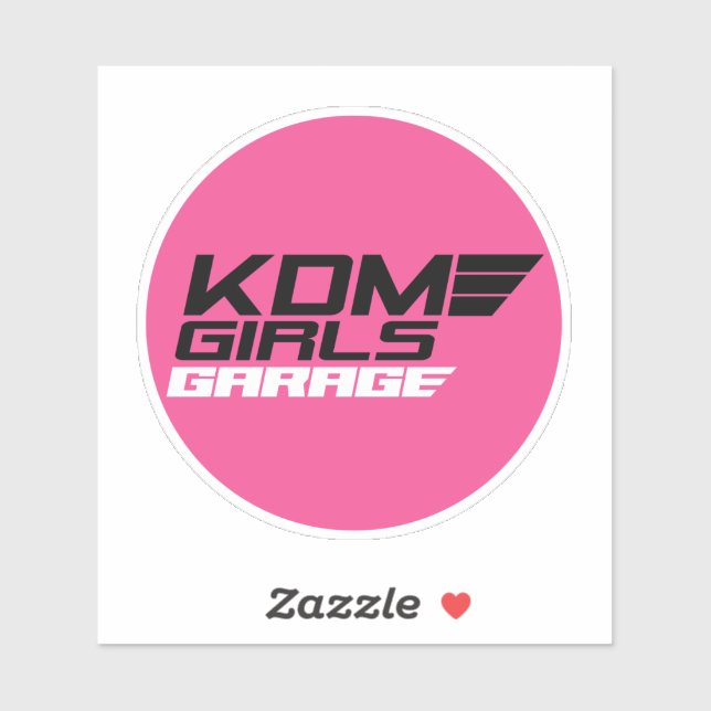 STICKER LOGO KDM (Feuille)