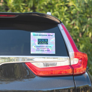 Sticker Logo, Message, Promo d'entreprise, Conception Irid