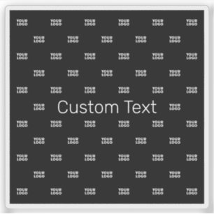Sticker Logo moderne ou Motif design avec n'importe quelle