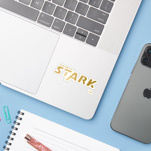 Sticker Logo Propulsé par Stark