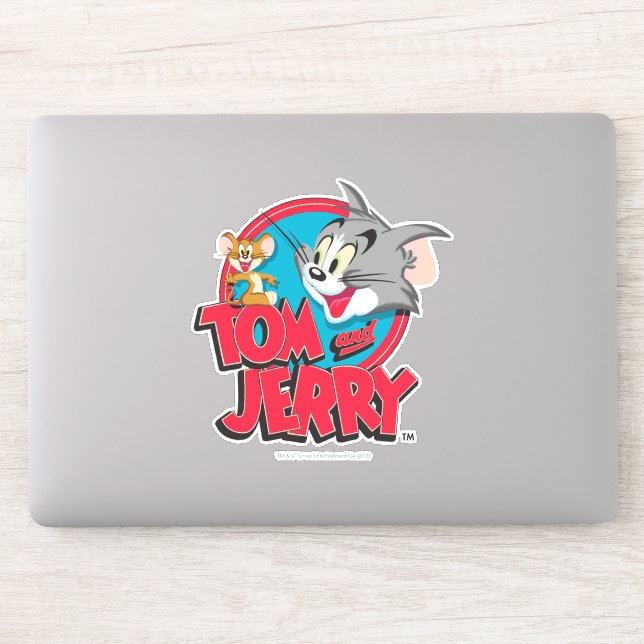 Sticker Logo Tom et Jerry Classic (Ordinateur)
