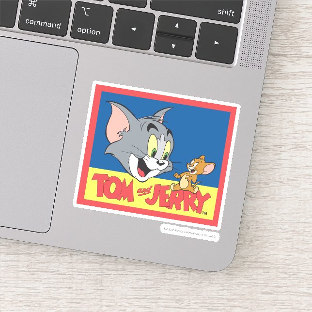 Sticker Logo Tom Et Jerry Plat (Détail)