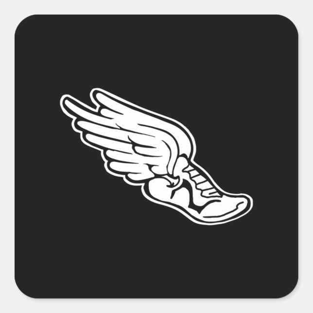 Sticker Logo Track Noir (Devant)