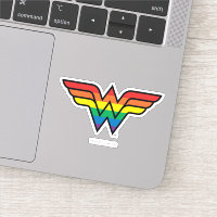 Logo Wonder Woman Rainbow