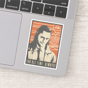 Sticker Loki - Pour Tout Le Temps. Toujours !