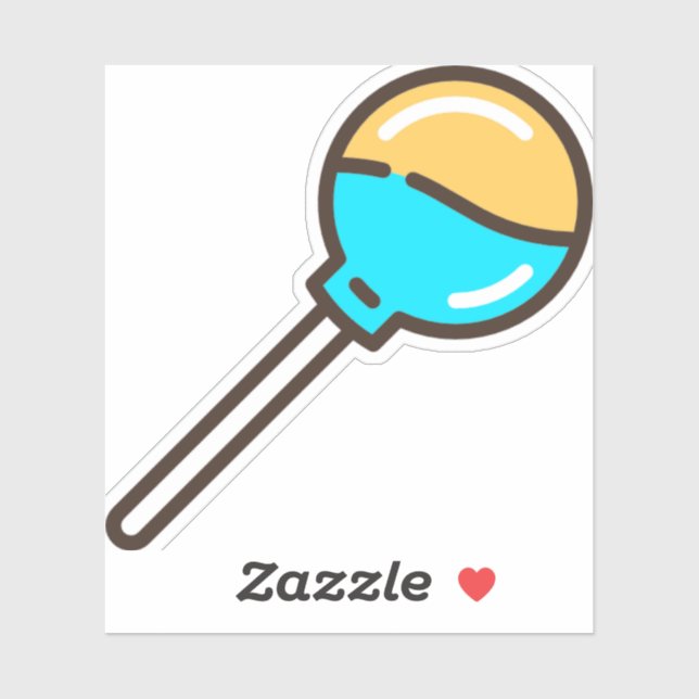 Sticker lollipop-2 (Feuille)