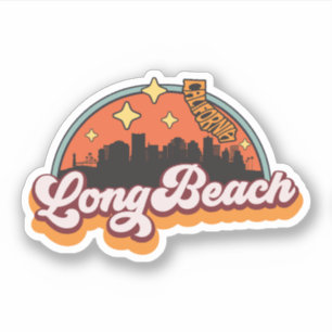 Sticker Long Beach, Californie