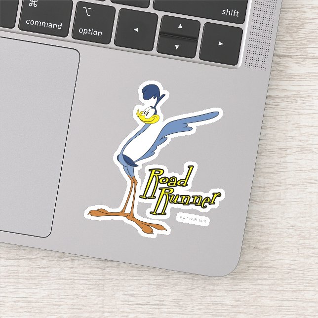 Sticker LOONEY TUNES™ Rires rétro | ROAD RUNNER™ (Détail)