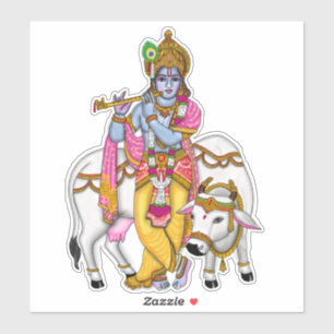 Sticker Lord Krishna