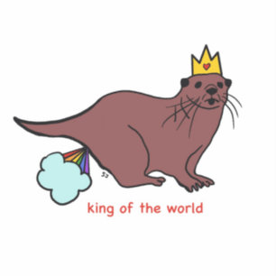 Sticker Loutre de mer