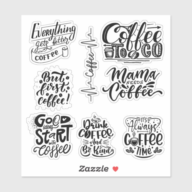 Sticker Louveur de café (Feuille)