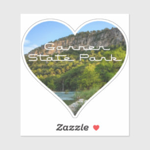Sticker Love Garner State Park