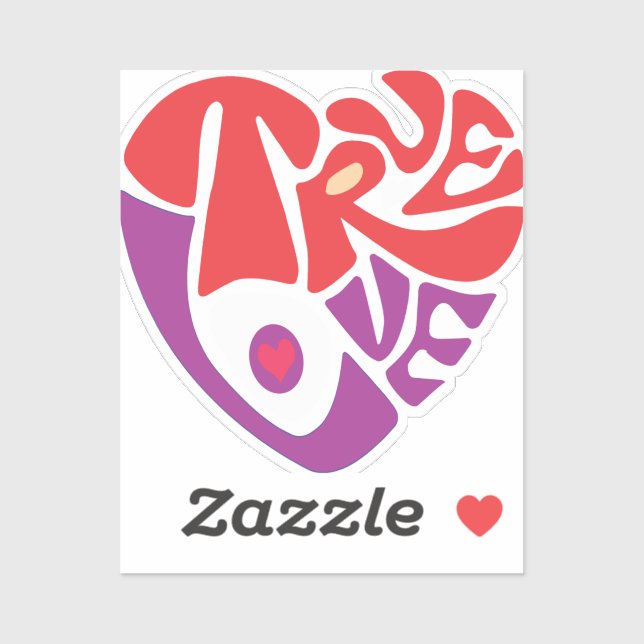 Sticker  “Love in Bold Strokes” T-Shirt (Feuille)