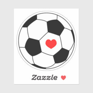 Sticker Love soccer