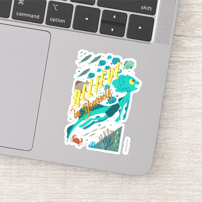 Sticker Luca | Croyez en vous-même (Détail)