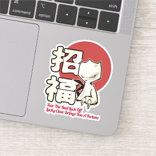 Sticker Lucky Claw se lève