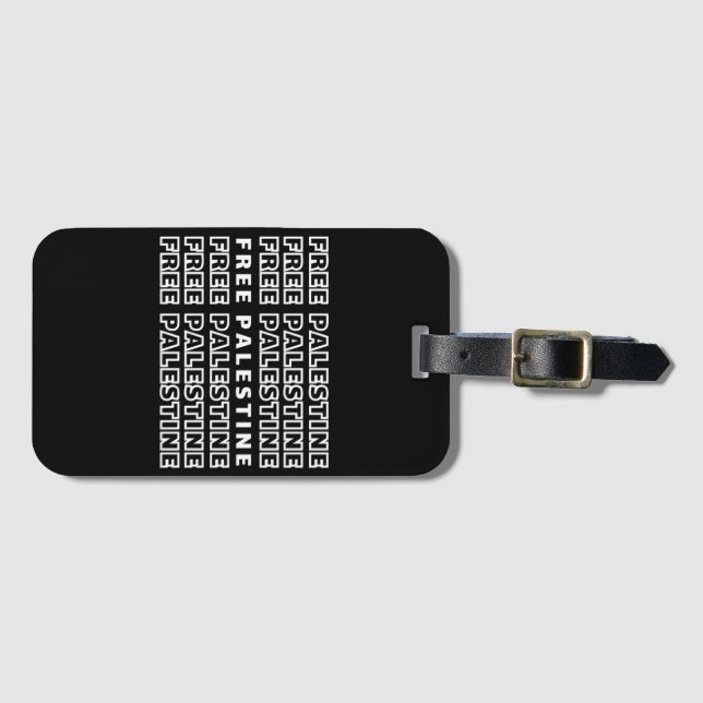 Sticker Luggage Tag (Front Horizontal)