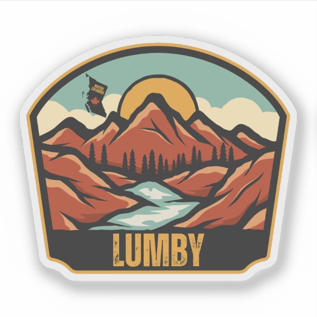Sticker Lumby (Colombie-Britannique) (Devant)