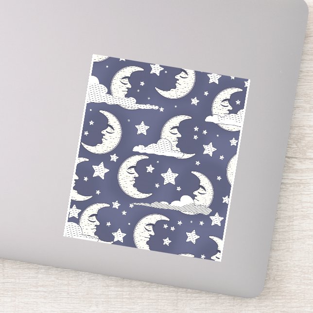 Sticker Lune (Détail)